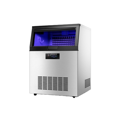 BLG Commercial 40kg/24h Cube Ice Machine 6kg Storage Capacity 220V Energy Saving Compressor Plug Customizable Automatic