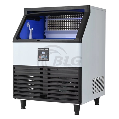 BLG 120kg/24hours High Commercial Ice Cube Maker for Coffee Tea & Cold Drink Shops Kitchen Refrigeration Equipment