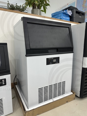 BLG Commercial Electric Ice Making Equipment Stainless Steel 90kg Daily Capacity 20kg Storage for Hotels Restaurants Bottled