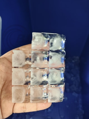 BLGC Commercial Stainless Steel High-Capacity Ice Cream Machine 500kg/Day Automatic Crystal Ice Cube Maker Water As Raw Material
