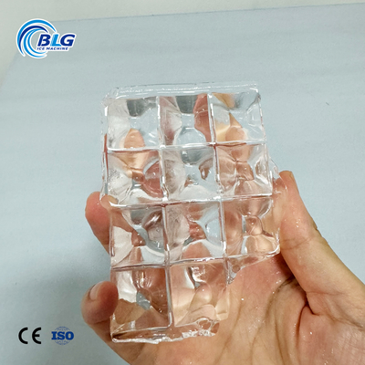 BLG 200kg/24hours Hot Sale Commercial Cube Ice Machine Ice Cube Making Machine for Beverage Wine Tea Factory Price
