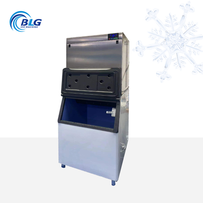 BLG Commercial Ice Maker Machine 700KG Per Day Stainless Steel with 1540lbs Ice Storage Capacity for Restaurant Offices Bar Home