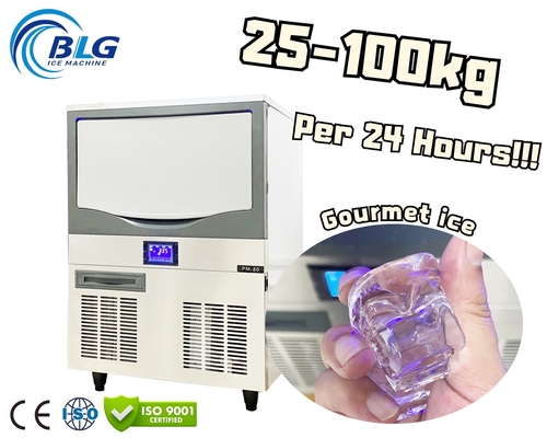 Gourmet Ice Maker 55kg/24hours Automatic Ice Maker Machine Commercial BLG