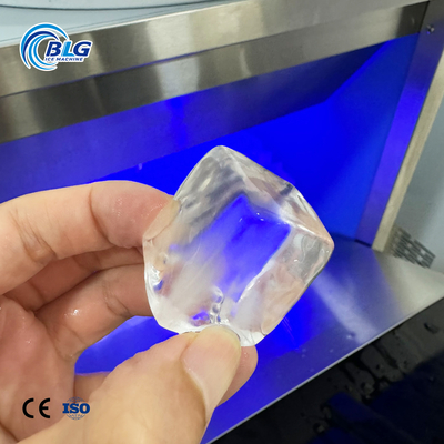 BLG High Quality Intelligent Air-cooled 460kg Automatic Crystal Commercial Full Big Cube Ice Machine for Shop Cold Drinks Use