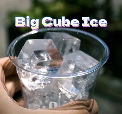 BLG High Quality Intelligent Air-cooled 460kg Automatic Crystal Commercial Full Big Cube Ice Machine for Shop Cold Drinks Use