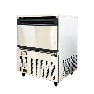 BLG High Quality Intelligent Air-cooled 100kg Automatic Crystal Commercial Full Big Cube Ice Machine for Home/shop Cold Drinks