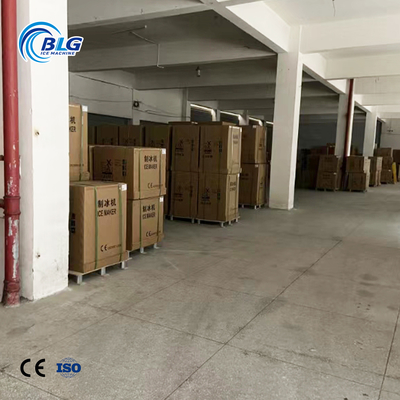 BLG High Quality Energy-efficient Stainless Steel Air-cooled 1.5Ton Automatic Flake Ice Machine for Concrete Cooling Industrial