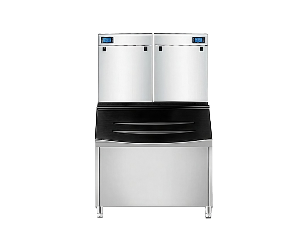 BLG 700 kg Commercial Automatic Ice Machine High Quality Commercial Kitchen Refrigeration Equipment for Bar / Office Use