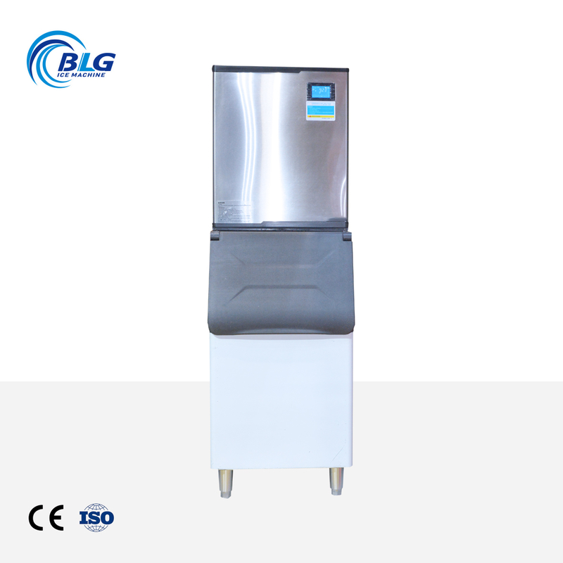 BLG Automatic Stainless Steel 135Kg Daily Output Commercial Pure Crescent Moon Ice Making Machine for Hospitality Industry