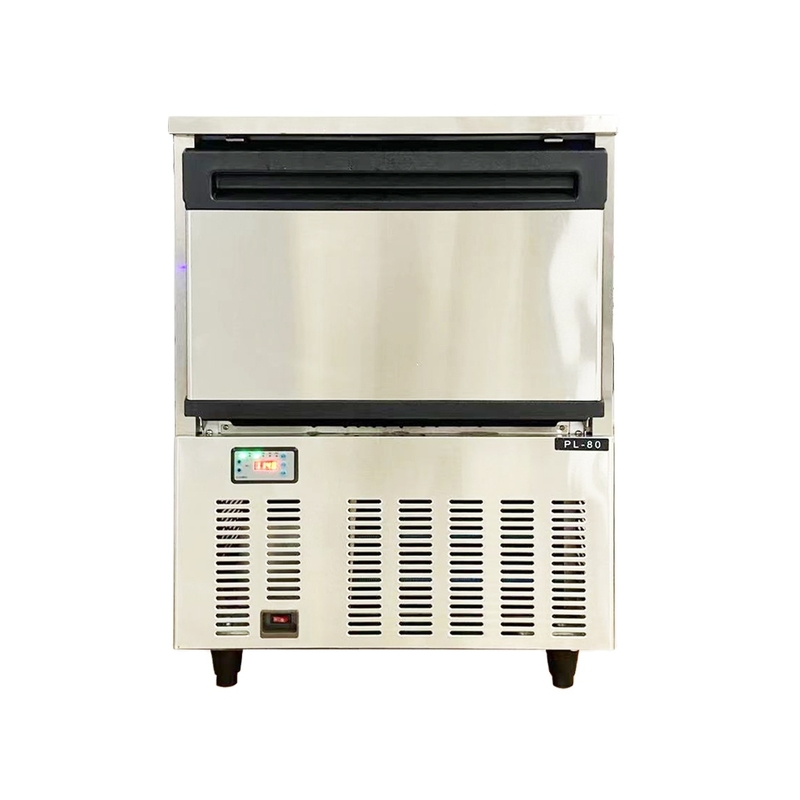 BLG High Quality 220V Automatic Commercial Cube Ice Machine Air-Cooled 55kg Intelligent Home for Cold Drinks Big Square Shape